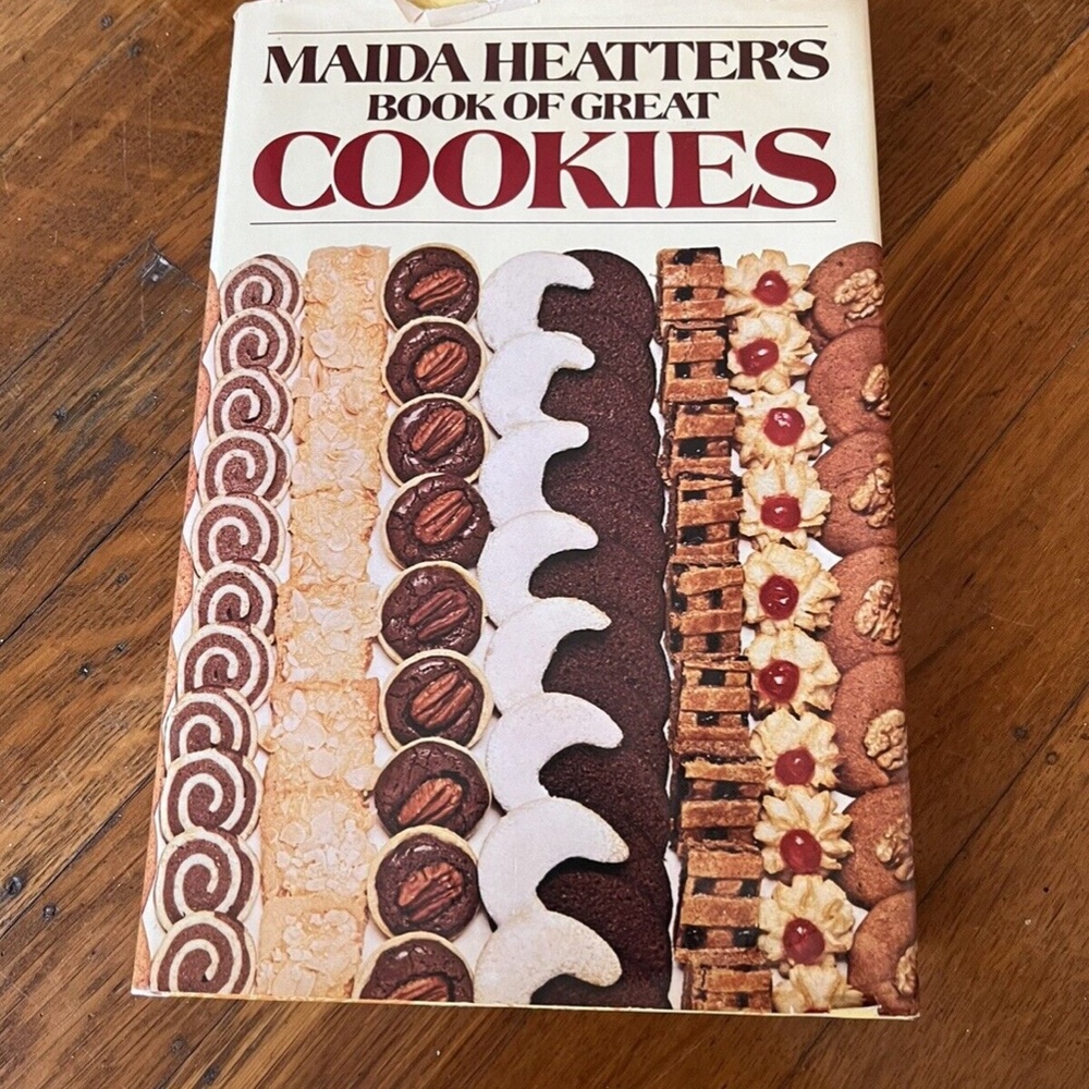 Maida Heatter's Book of Great Cookies by Maida Heatter (1977), Hardcover